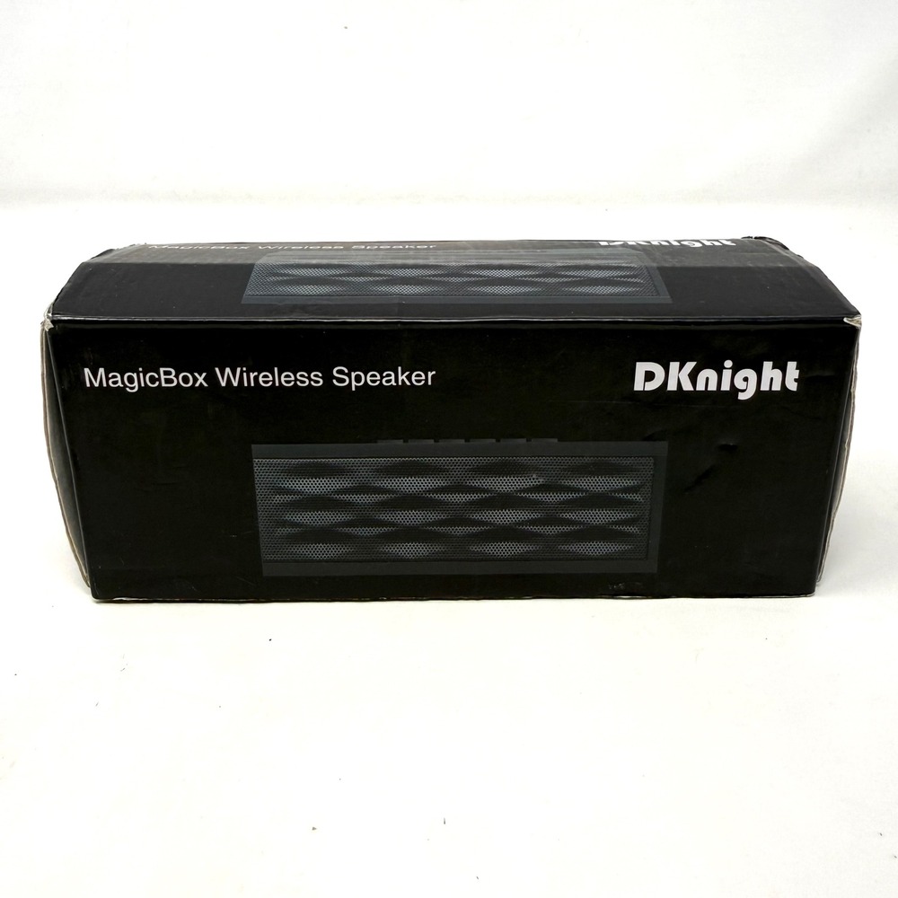 DKnight Magicbox Ultra Portable Wireless Bluetooth Speaker Black Enhanced Bass